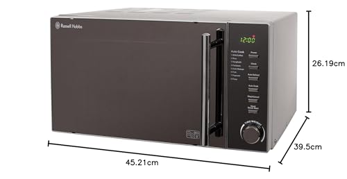 Russell Hobbs RHM2017 20L 800W Digital Microwave – Silver with Auto Defrost