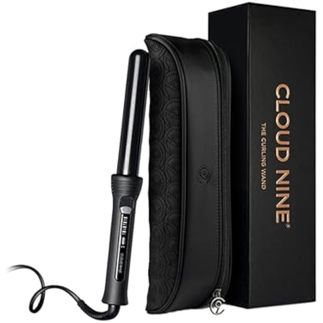 CLOUD NINE Curling Wand – Ceramic Hair Curler with Variable Temp