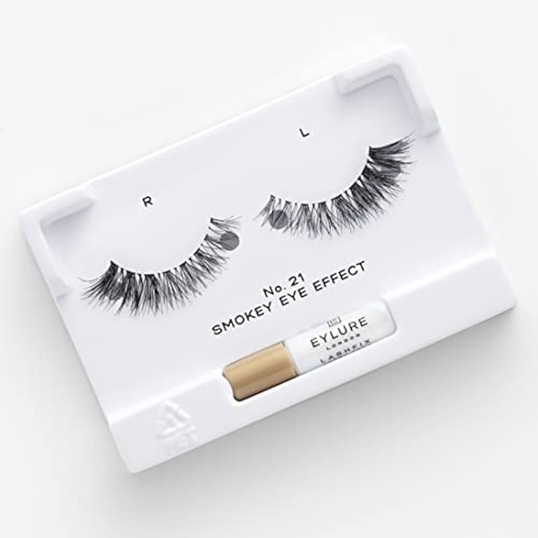 Eylure Smokey Eye No. 021 False Lashes – Strip Eyelashes with Glue