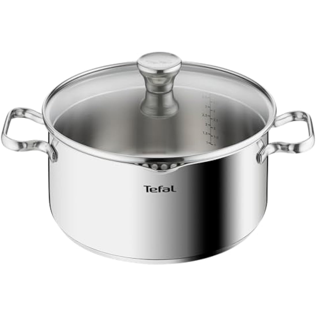 Tefal Duetto Cooking Pot – 24 cm Stainless Steel Induction Cookware
