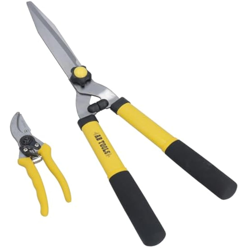 Heavy Duty Carbon Steel Pruning and Hedge Shears Set