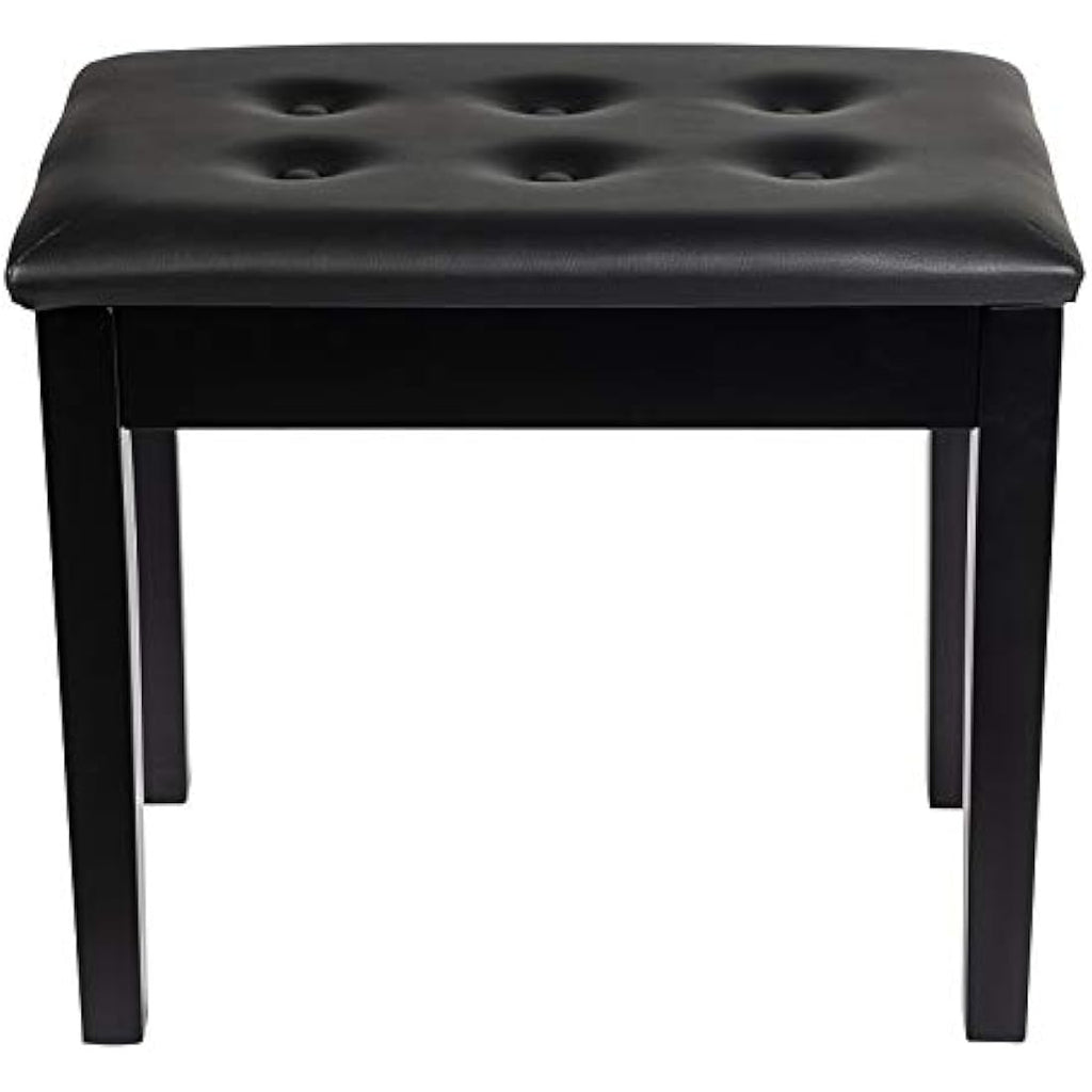 Grandma Shark Piano Stool – Padded Faux Leather Keyboard Bench with Storage