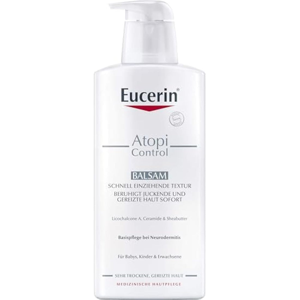 Eucerin AtopiControl Body Balm for Dry Atopic Skin - 400 ml Moisturizer