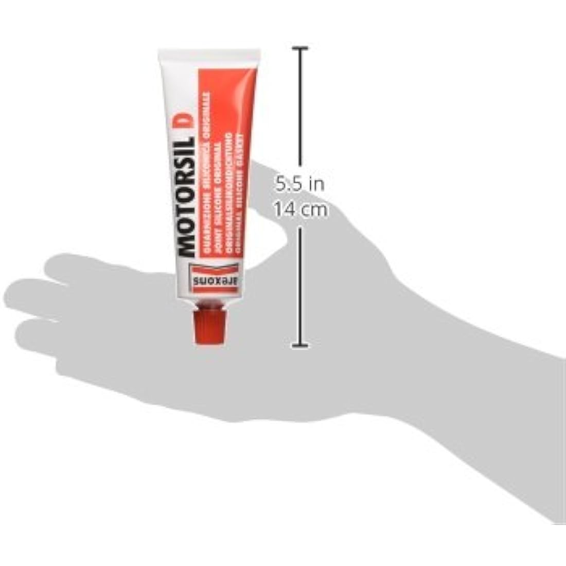 Arexons Motorsil D Red Silicone Gasket Maker - High Temp Engine Sealant 60g