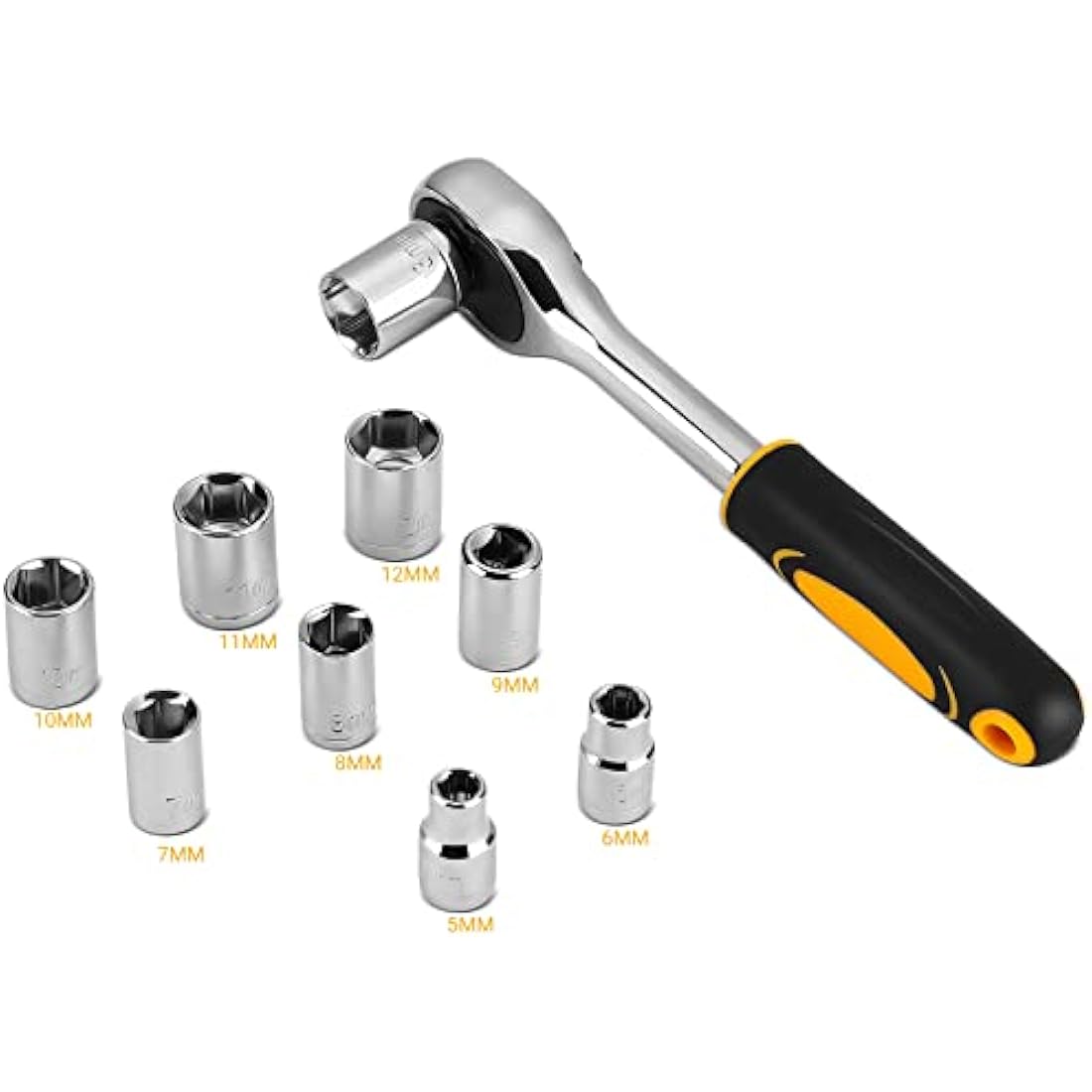 DEKOPRO 138 Piece Home Tool Kit – Universal DIY Repair Set with Case