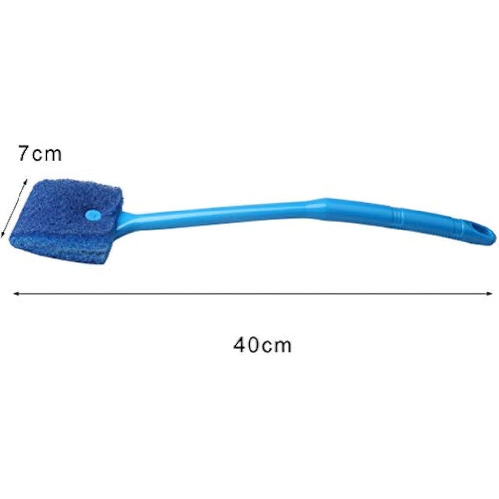 15.7" Long Handle Aquarium Fish Tank Cleaning Sponge Brush