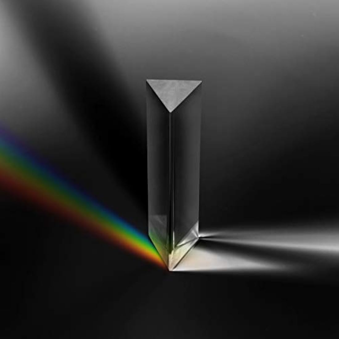 Belle Vous K9 Crystal Triangle Prism for Photography - 150mm Glass Refractor