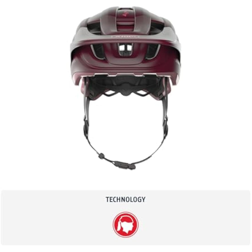 ABUS CliffHanger MTB Helmet – Vented Trail Bike Helmet with Fidlock