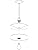 EGLO Maserlo Pendant Light – Taupe Fabric & Gold Modern Hanging Lamp