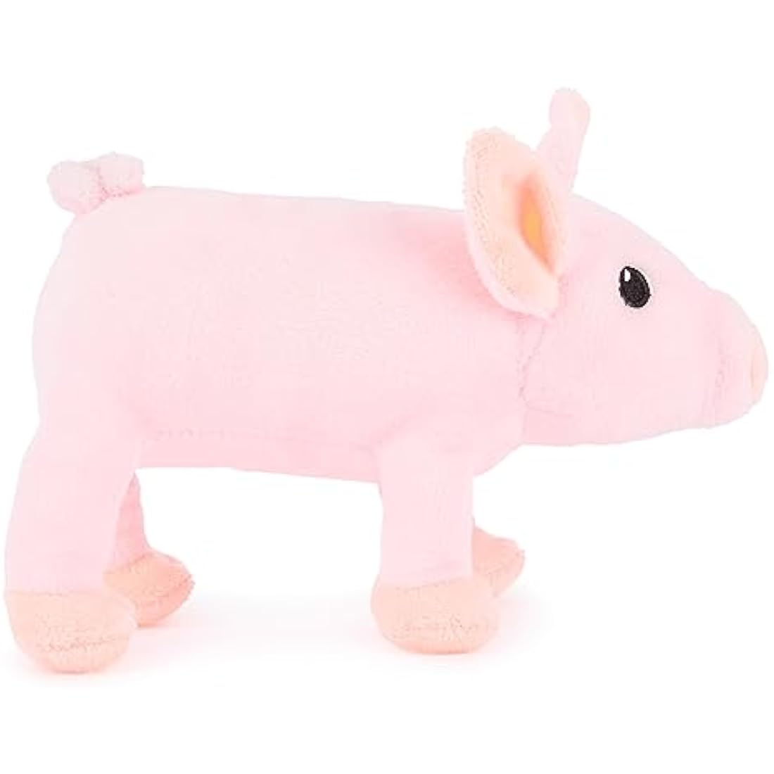 Zappi Co Farm Animal Plush Set – 3 Pack Soft Donkey, Lamb & Pig Toys