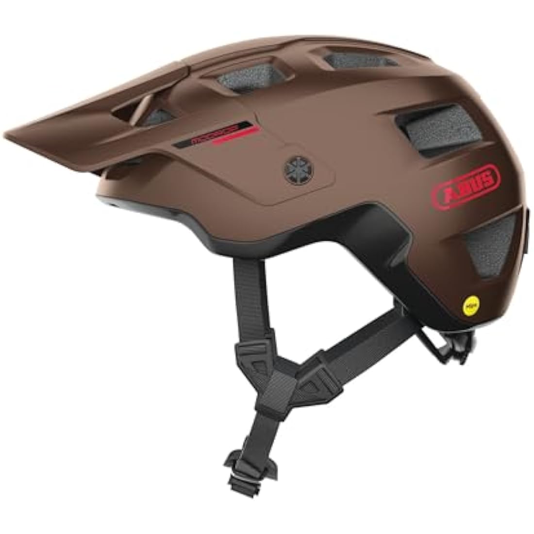 ABUS MoDrop MIPS MTB Helmet – Robust Unisex Off-Road Bike Helmet