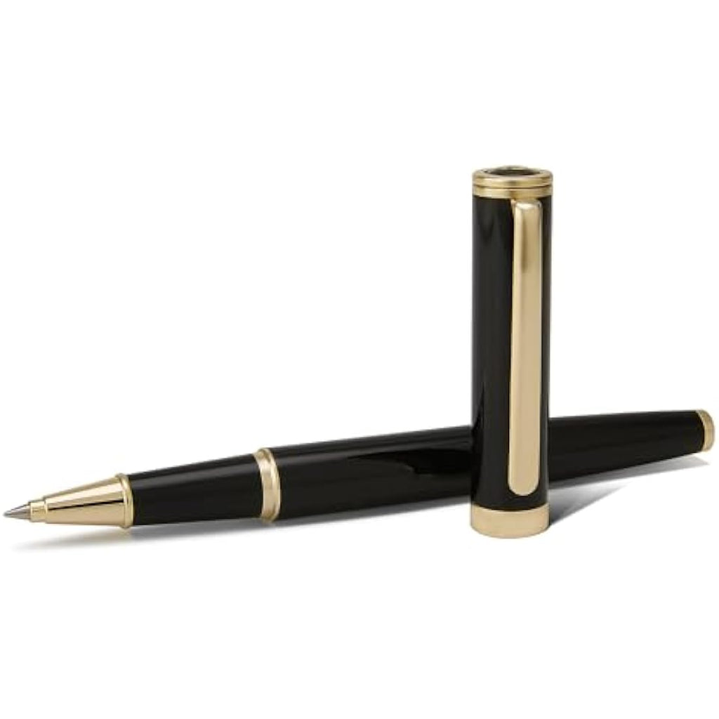 Luxury Rollerball Pen - 24K Gold Trim with Schneider Ink