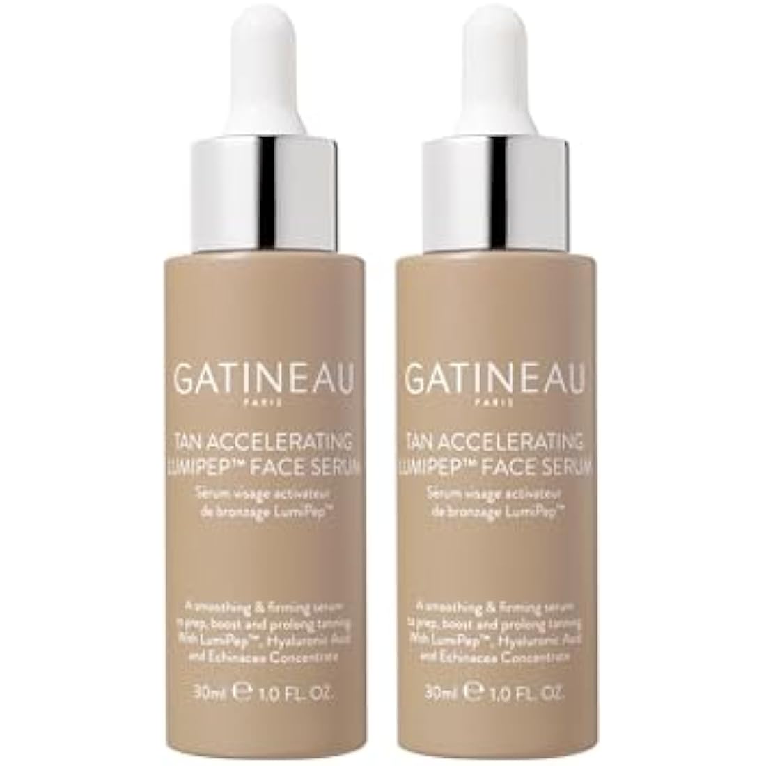 Gatineau Tan Accelerating Lumipep Face Serum Duo – Hyaluronic Acid 2x30ml
