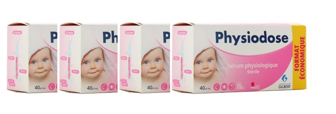 Gilbert Physiodose Sterile Physiological Serum – 160 Single Doses