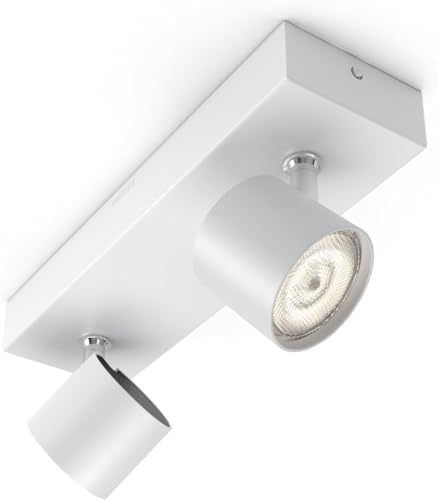 Philips myLiving Star WarmGlow Dimmable LED Spotlight Bar - White 2-Spot