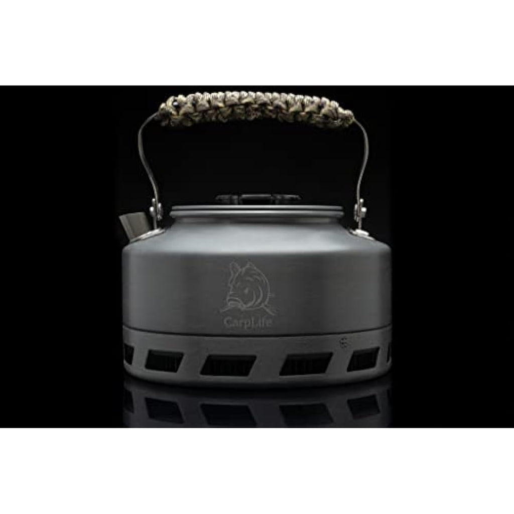 CarpLife Rapid Boil Convection Fishing Kettle - 1.1L Aluminium