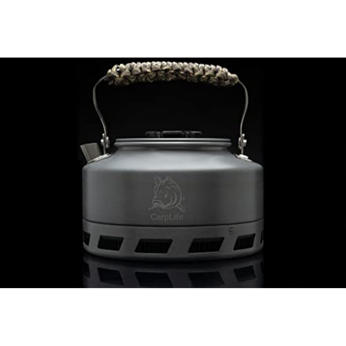 CarpLife Rapid Boil Convection Fishing Kettle - 1.1L Aluminium