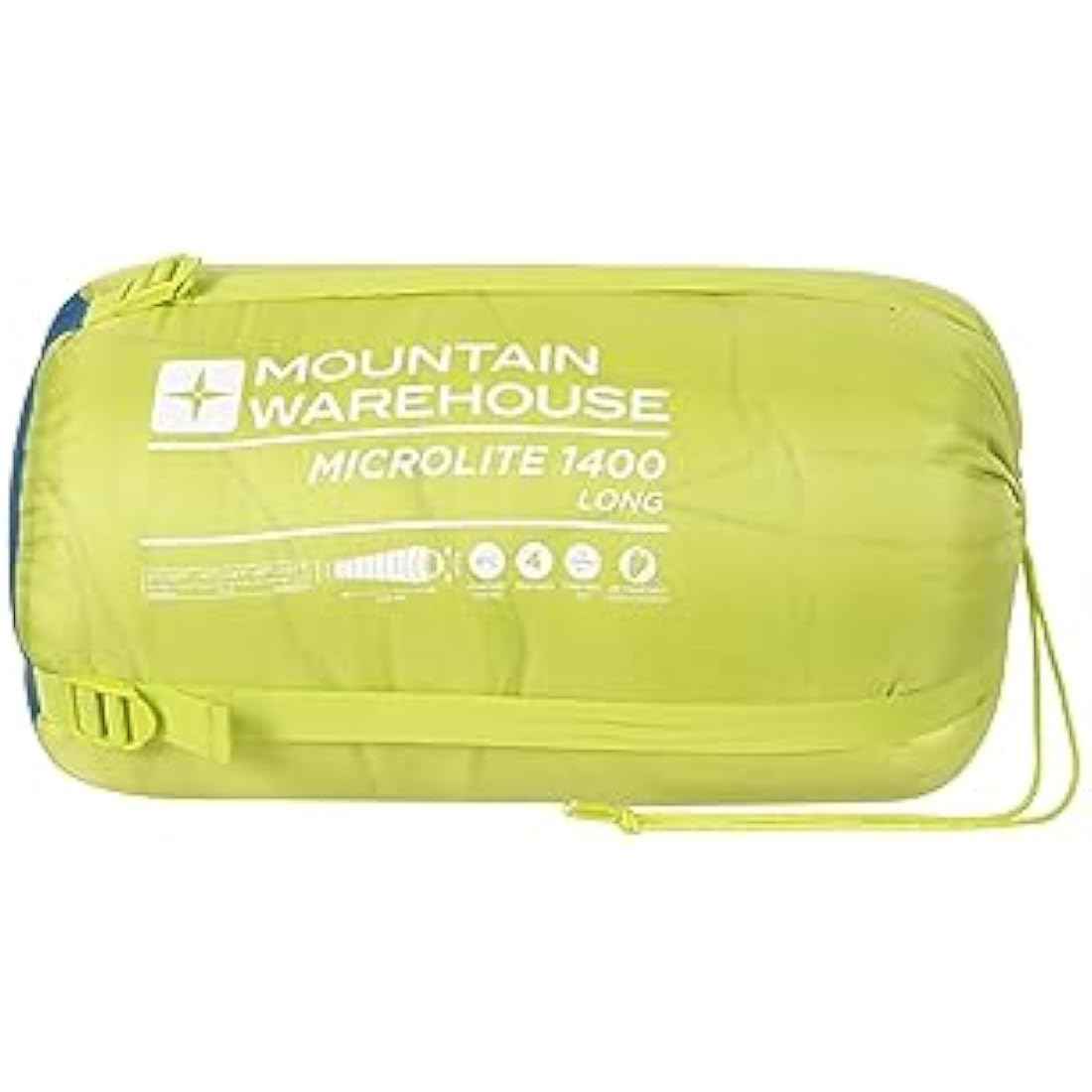 Mountain Warehouse Microlite 1400 Mummy Sleeping Bag – 3/4 Season