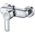 Chrome Shower Mixer Tap | Wall Mounted Brass Valve