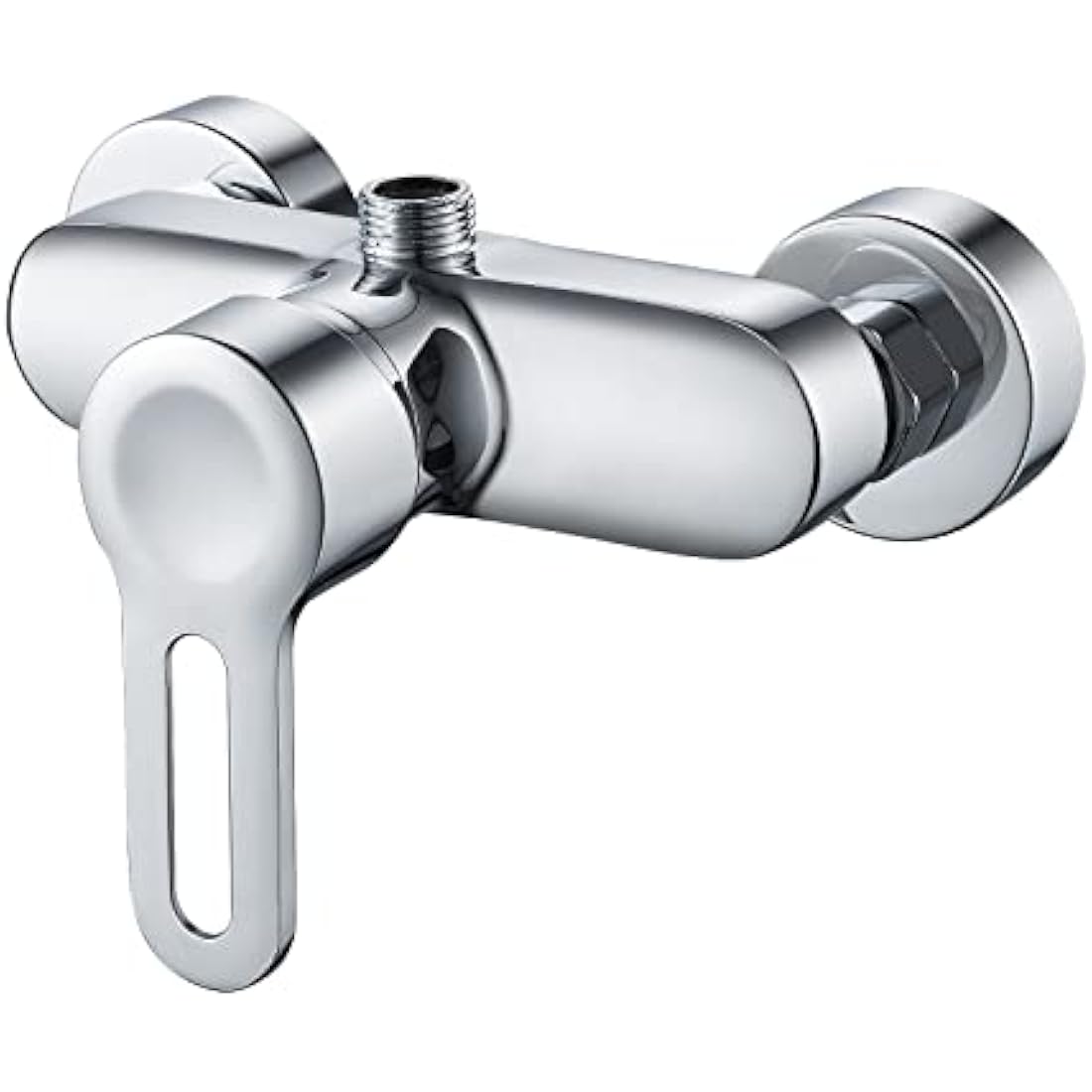 Chrome Shower Mixer Tap | Wall Mounted Brass Valve