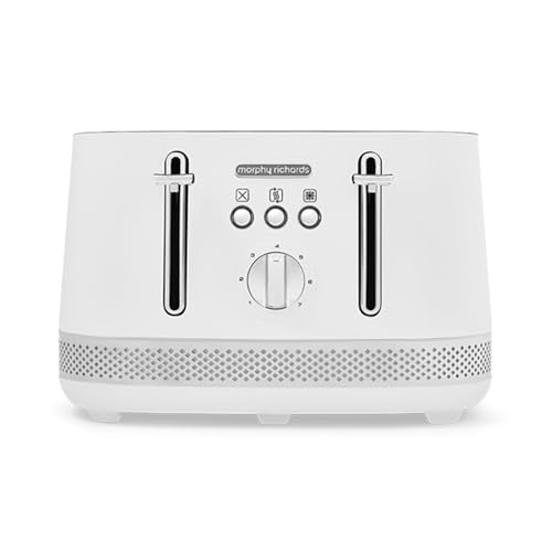Morphy Richards Illumination 4 Slice Toaster | Black, 7 Settings