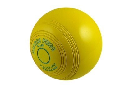 Drakes Pride Crown Green Bowls Practice Jack - Yellow Sporting Goods