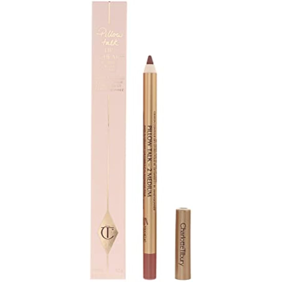 Charlotte Tilbury Lip Cheat Lip Liner – Waterproof & Long-Wear Pillow Talk