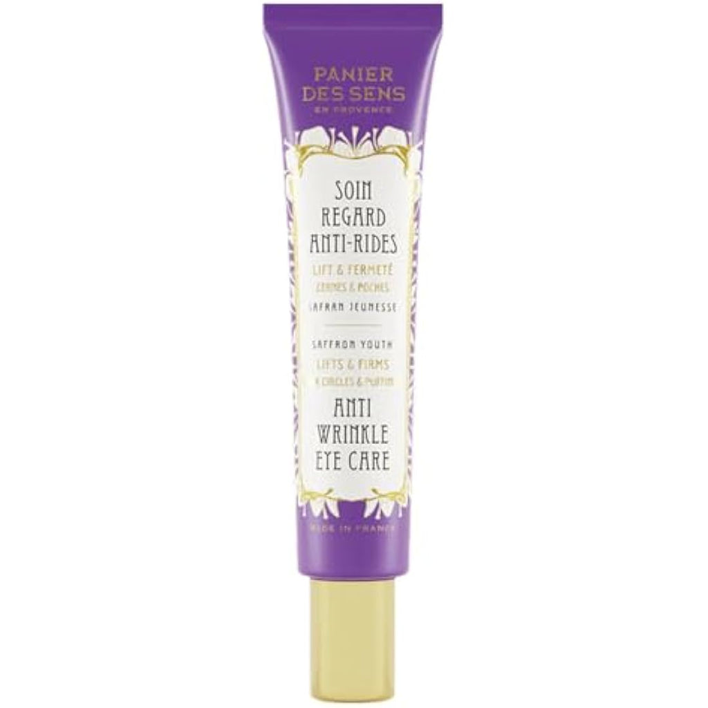 Panier des Sens Anti-Aging Eye Cream with Hyaluronic Acid & Saffron
