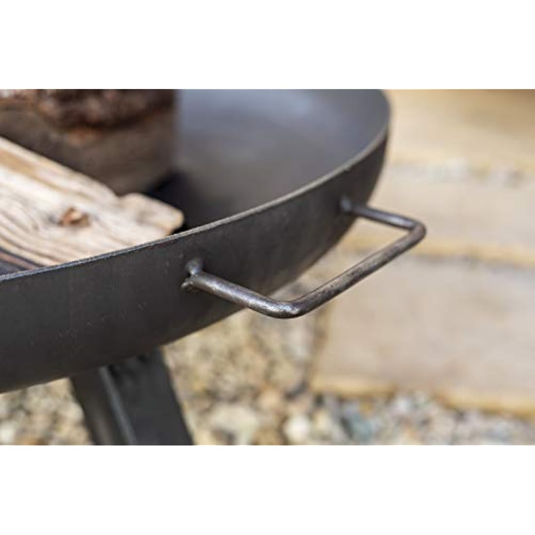 La Hacienda Pittsburgh Medium Fire Pit – Heavy Gauge Steel Patio Heater