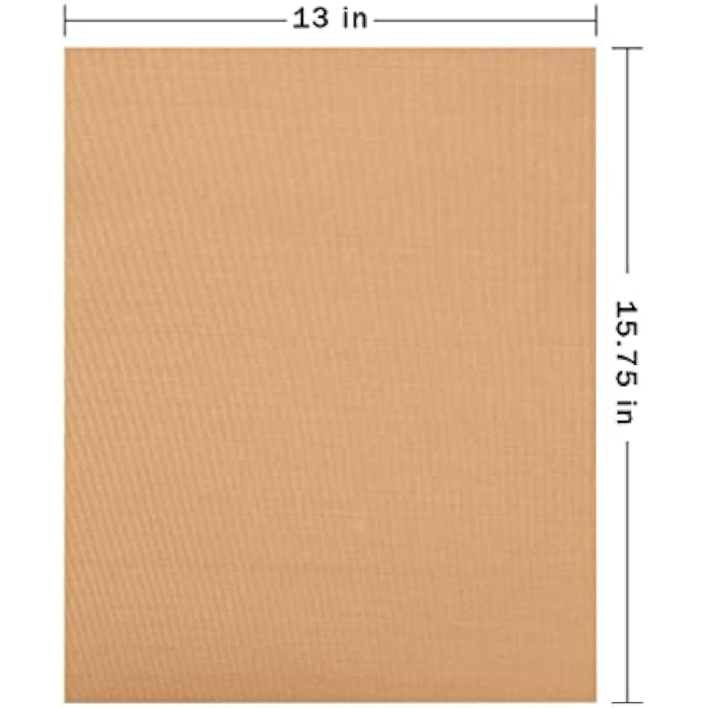 Copper BBQ Grill Mat Set of 6 – Nonstick Reusable Baking Mats