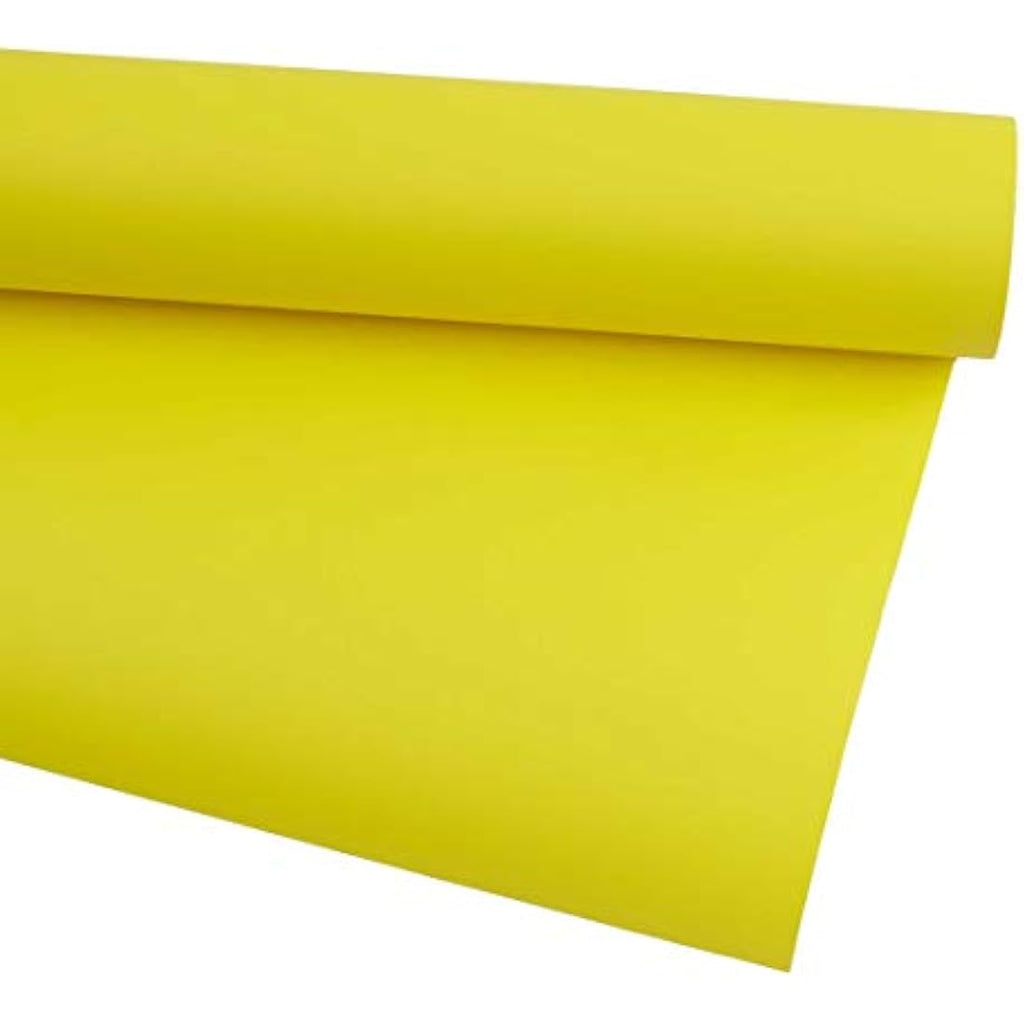 House of Card & Paper Poster Roll – Canary Yellow Craft Paper, 76cm x 10m