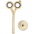 HMM Gold Table Scissors | Japanese Stainless Steel with Base – Jolof Store