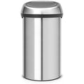 Brabantia 60L Kitchen Touch Bin – Matt Steel Large Waste Bin