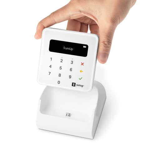 SumUp Air Card Reader & Charging Station – Portable Contactless POS