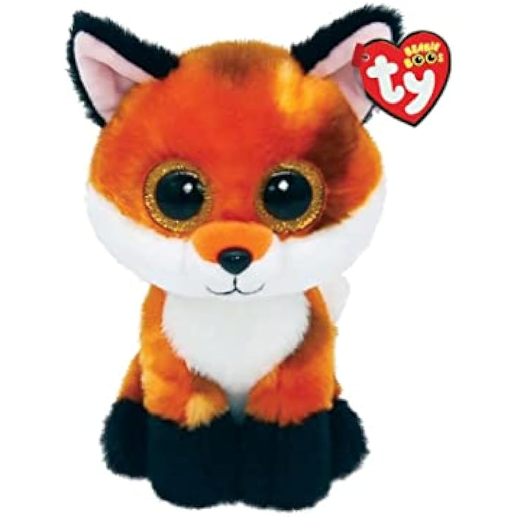 Ty Beanie Boos Meadow Fox Plush Toy | 6-Inch Orange Stuffed Animal