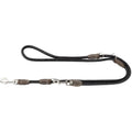 Hunter Nubuck Leather Adjustable Dog Lead – Round Stitched Hunting Leash