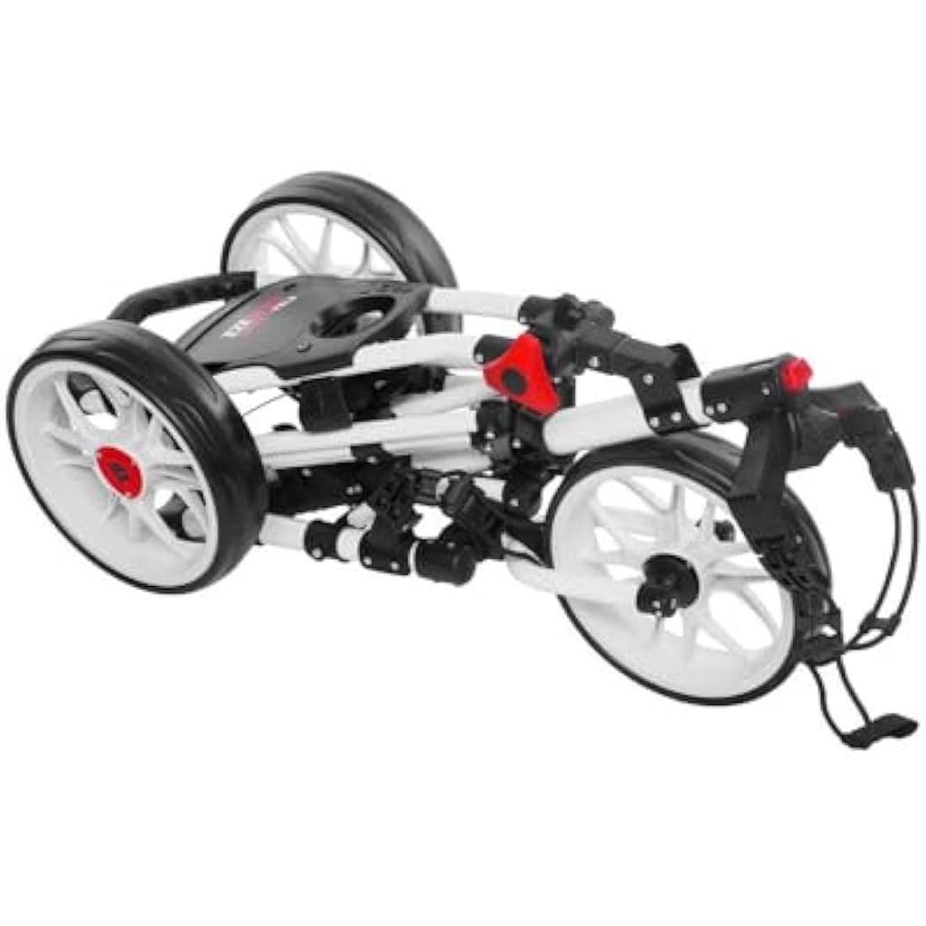 EZE Glide Smart-Fold 3-Wheel Golf Trolley – Lightweight Aluminium