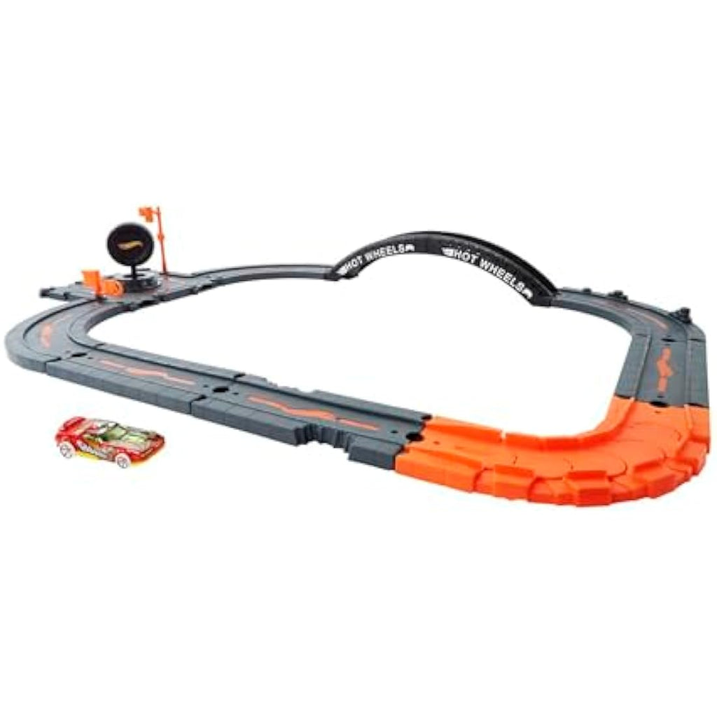 Hot Wheels City Track Pack – 10-Piece Expansion Set with Toy Car