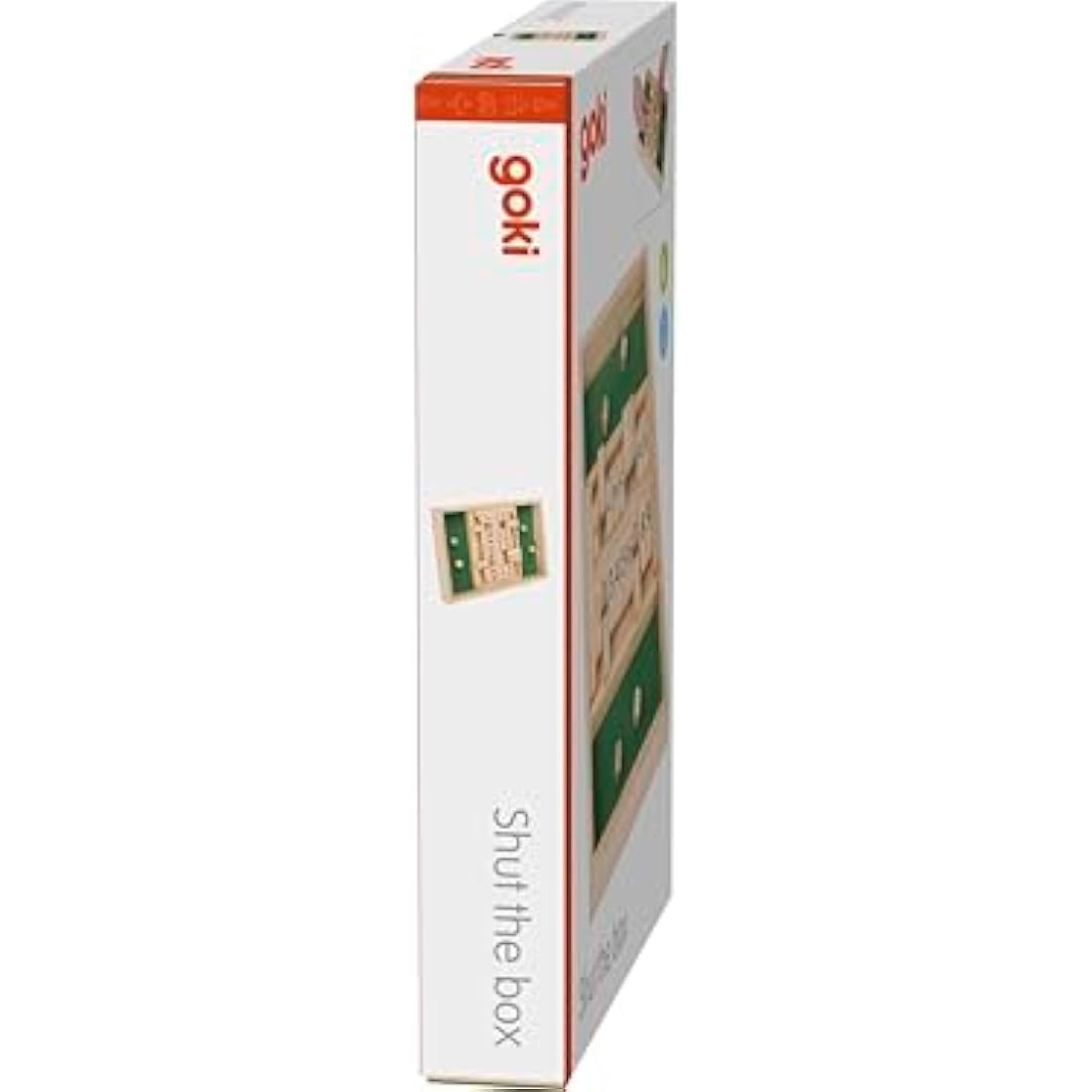 GoKi Wooden Double Shut the Box Game – Educational Math Board Game