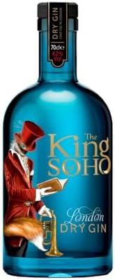 The King of Soho London Dry Gin – Small Batch Citrus Gin | 700ml