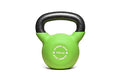 Xenios USA Neoprene Coated Cast Iron Fitness Kettlebell - Green, 10 kg