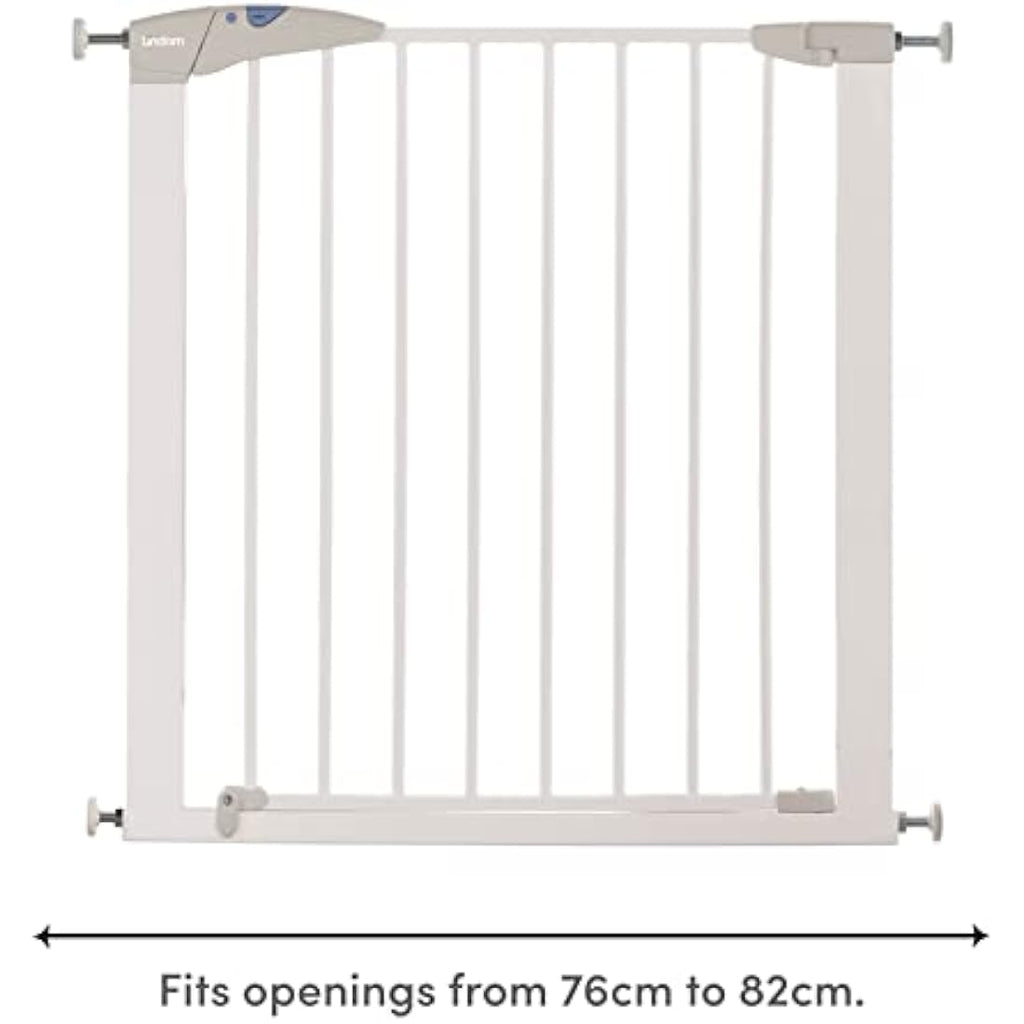 Munchkin Sure Shut Axis Baby Gate | Pressure Fit Stair Gate, 76-82cm