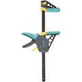 Wolfcraft PRO L One-Hand Clamp | 300mm Steel Rail Woodworking Tool