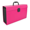 Rapesco 19-Part Expanding Box File Document Organiser, A4+, Hot Pink