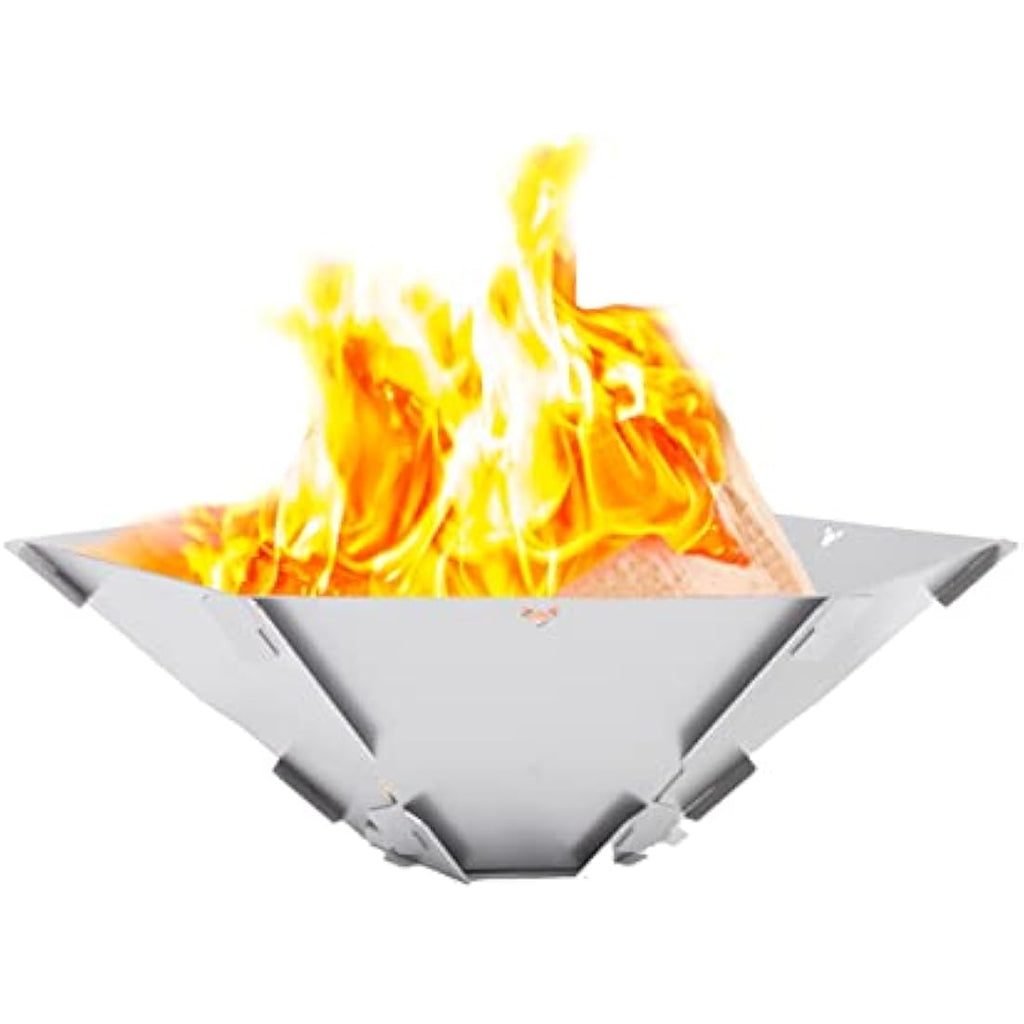 FENNEK Hexagon Portable Stainless Steel Fire Pit for Camping