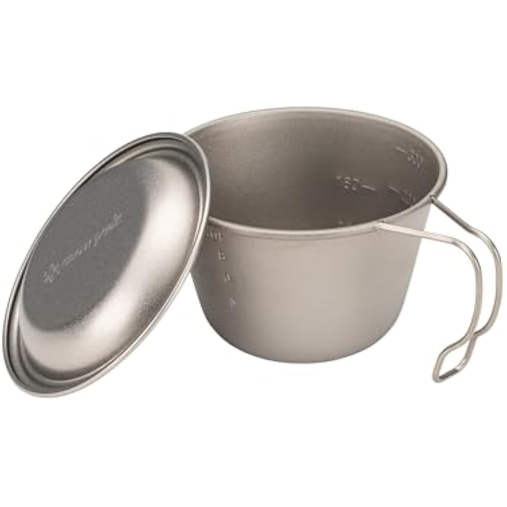 Snow Peak Titanium Backpackers Cup – Ultralight 322ml Stackable Cup
