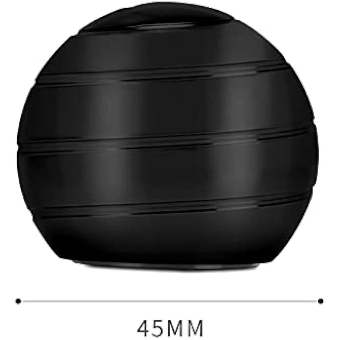CaLeQi Kinetic Desk Toy – Metal Optical Illusion Rotating Stress Ball