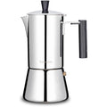 Easyworkz 6-Cup Stainless Steel Stovetop Espresso Maker | Induction Moka Pot