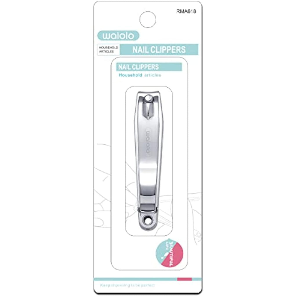 Walolo Heavy Duty Stainless Steel Nail Clipper for Men and Women