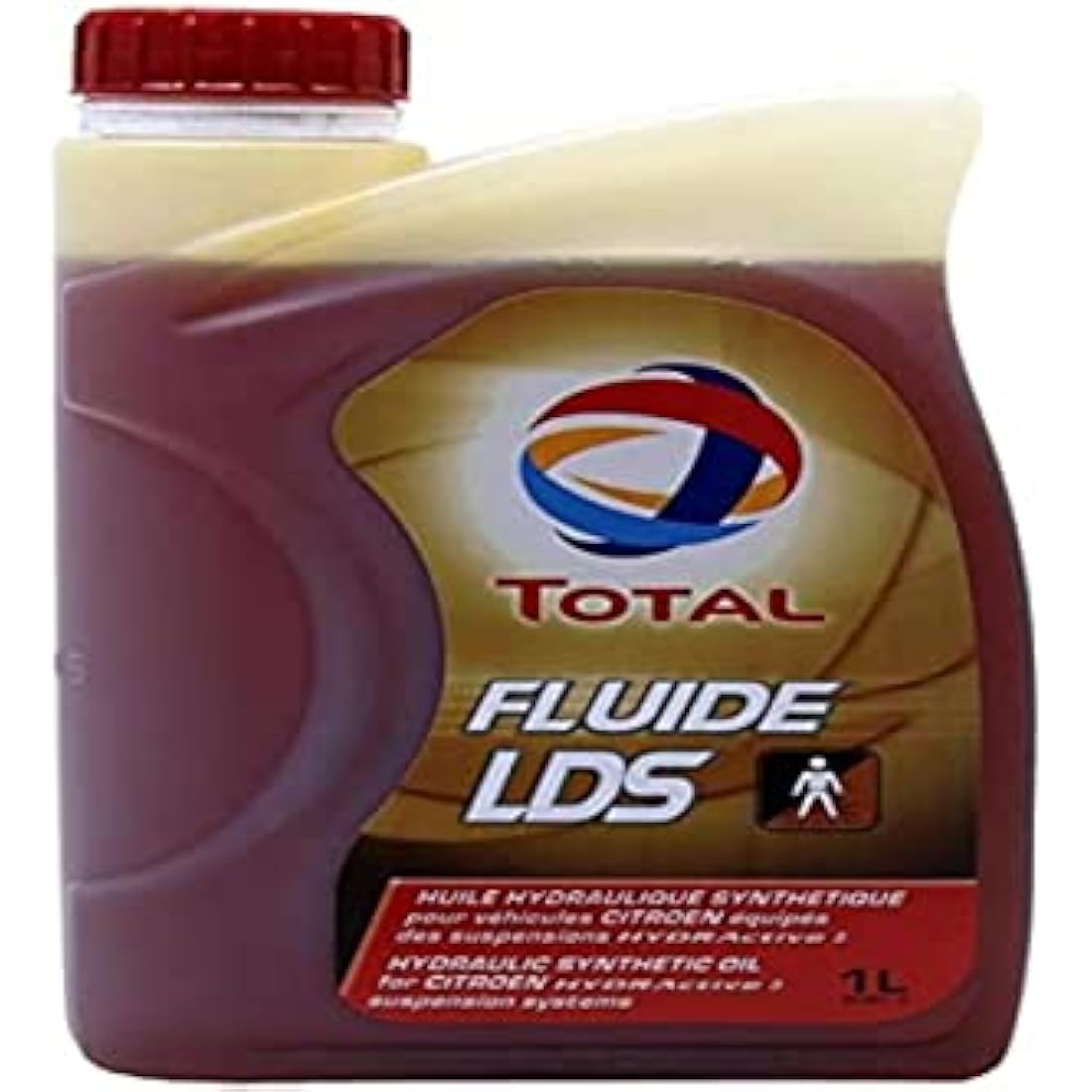 Total Fluide LDS Synthetic Hydraulic Oil for Citroen Hydractive 3 - 1L
